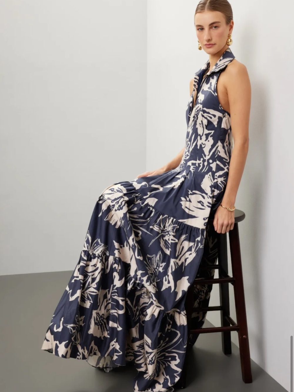 Andres Otalora Colonial Dress, Size: 8 - Picture 3 of 16